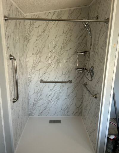 Hisa Approved Barrier Free Shower for Michael