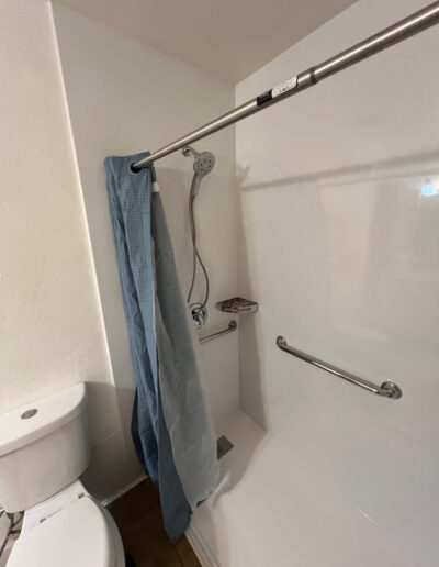 HISA Approved Barrier Free Shower for Mariano