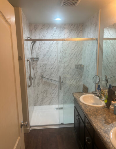 HISA Approved Barrier Free Shower for Travis