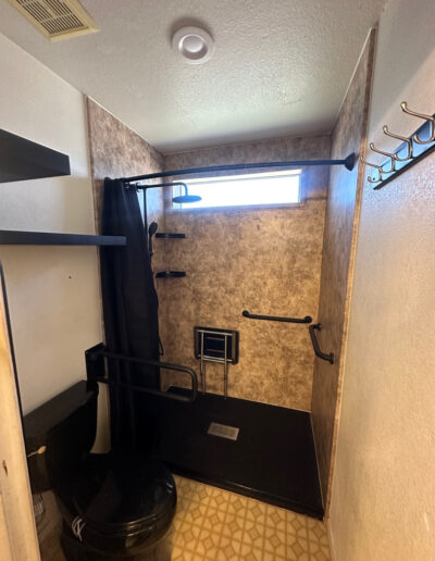 HISA Approved Barrier Free Shower for Danny