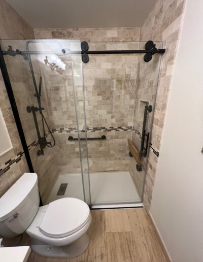 HISA Barrier Free Shower for Michael